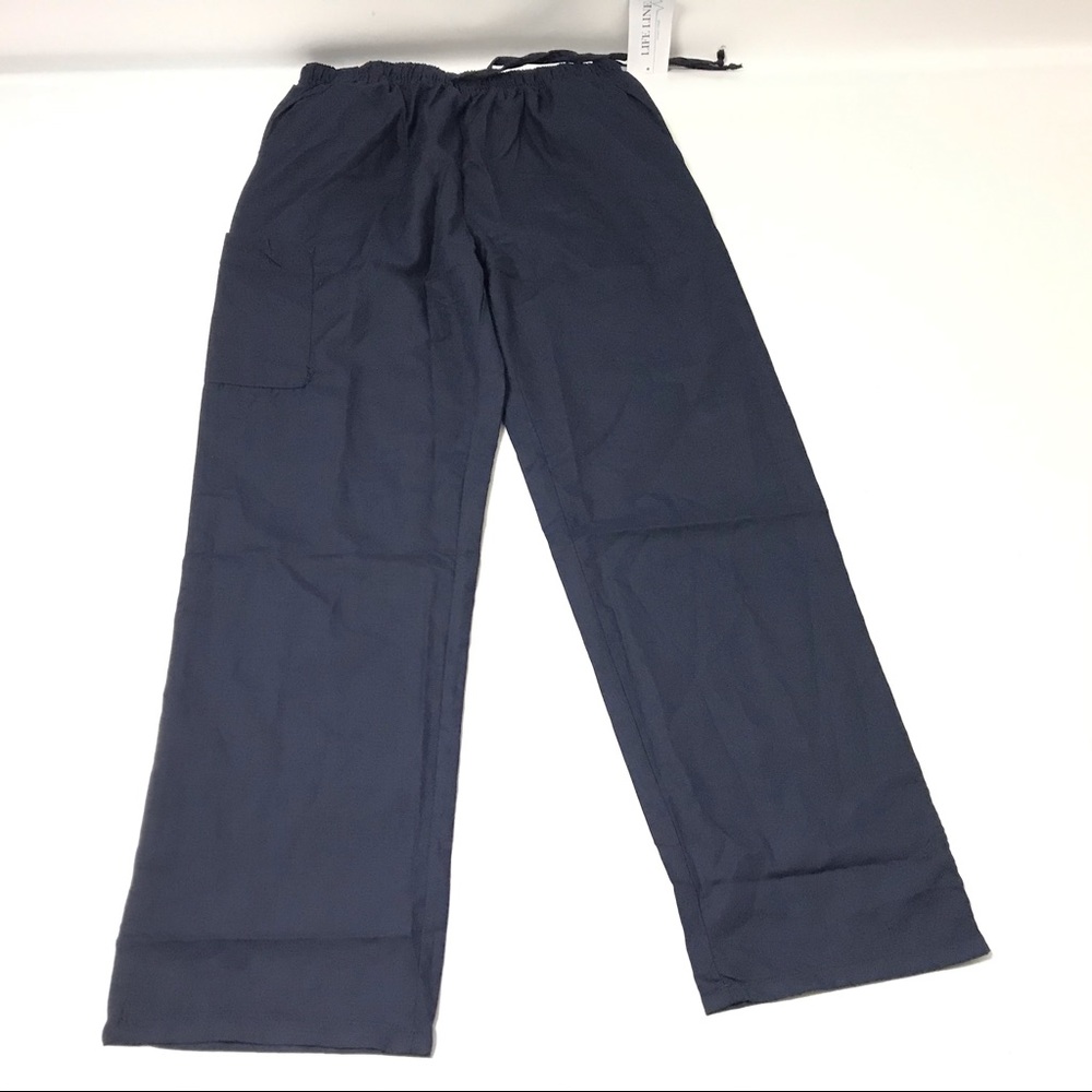 Lifeline Fashion Scrub Size M Navy Blue Healthcare